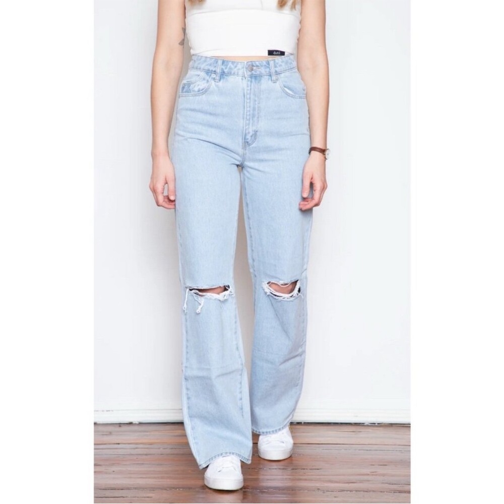 Rolla’s Heidi High Rise Loose Straight Light Blue Women's Jeans Size 27